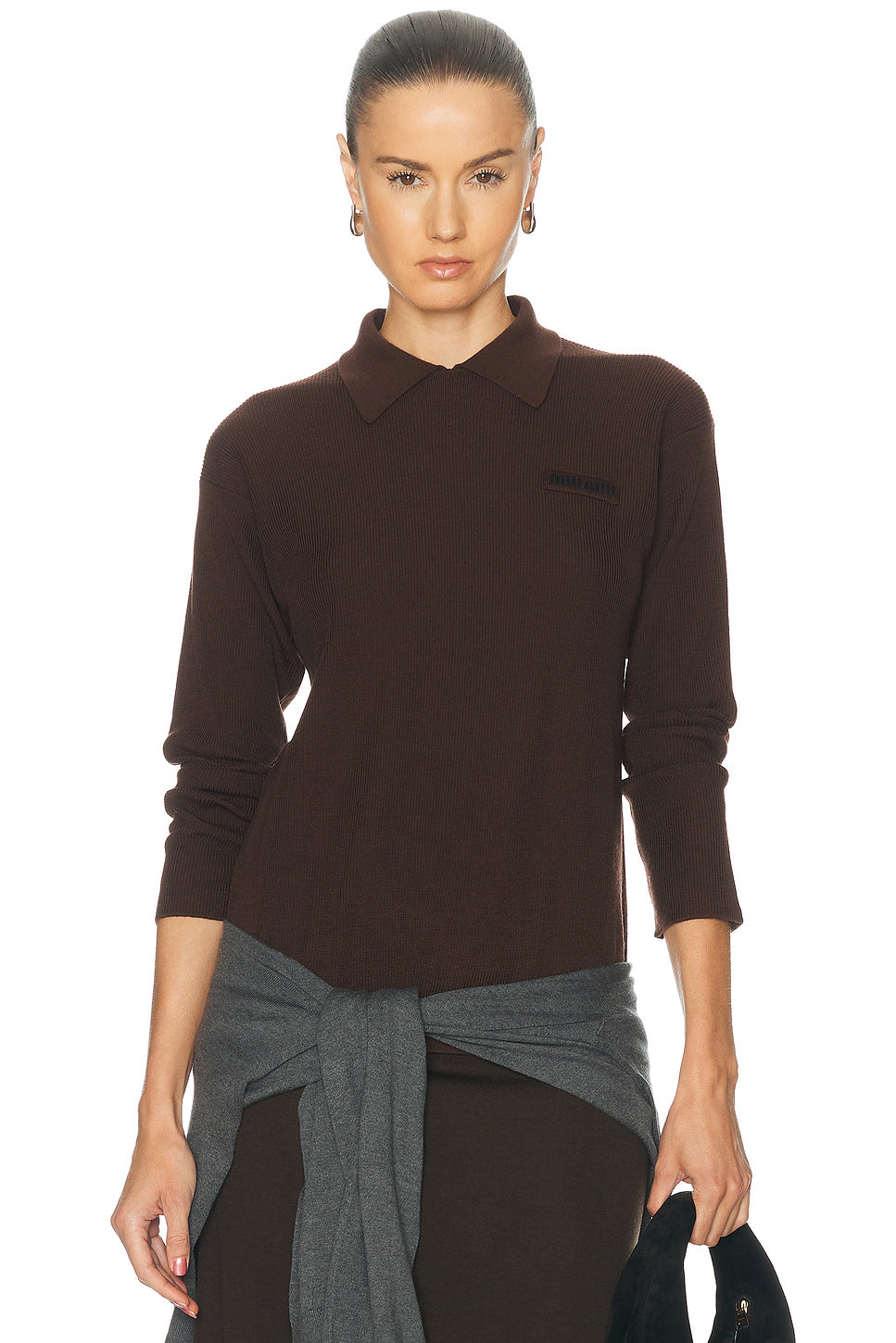 Wool Ribs Sweater