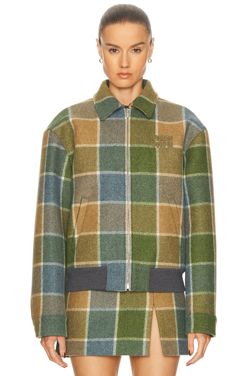Check Padded Jacket