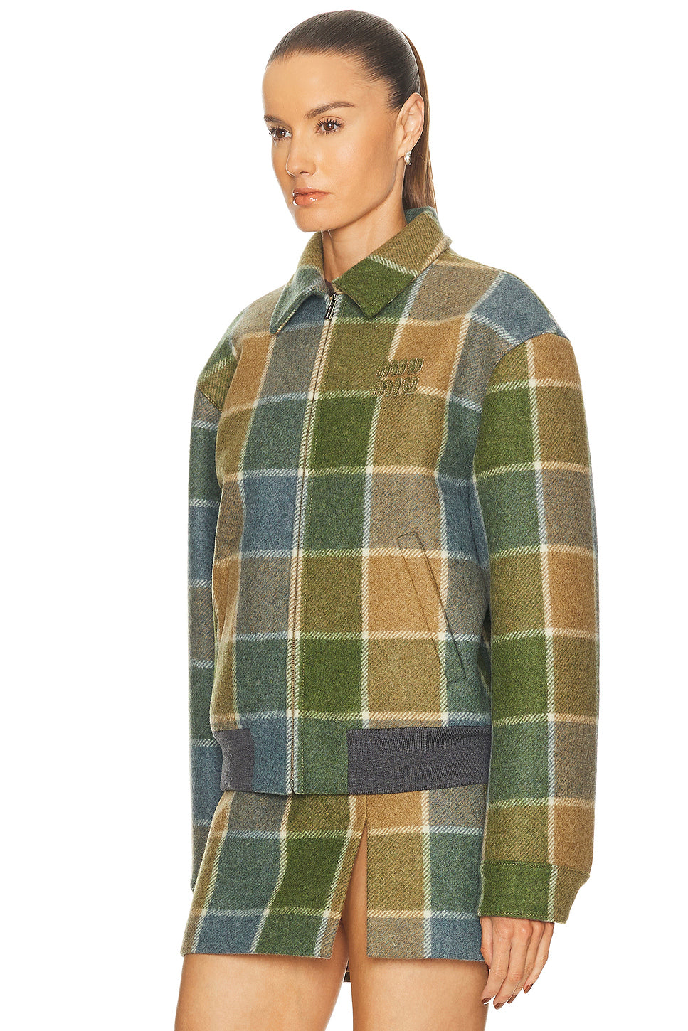 Check Padded Jacket