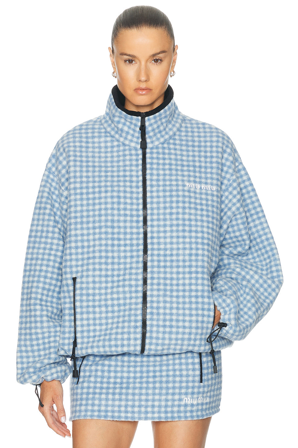 Pile Vichy Jacket