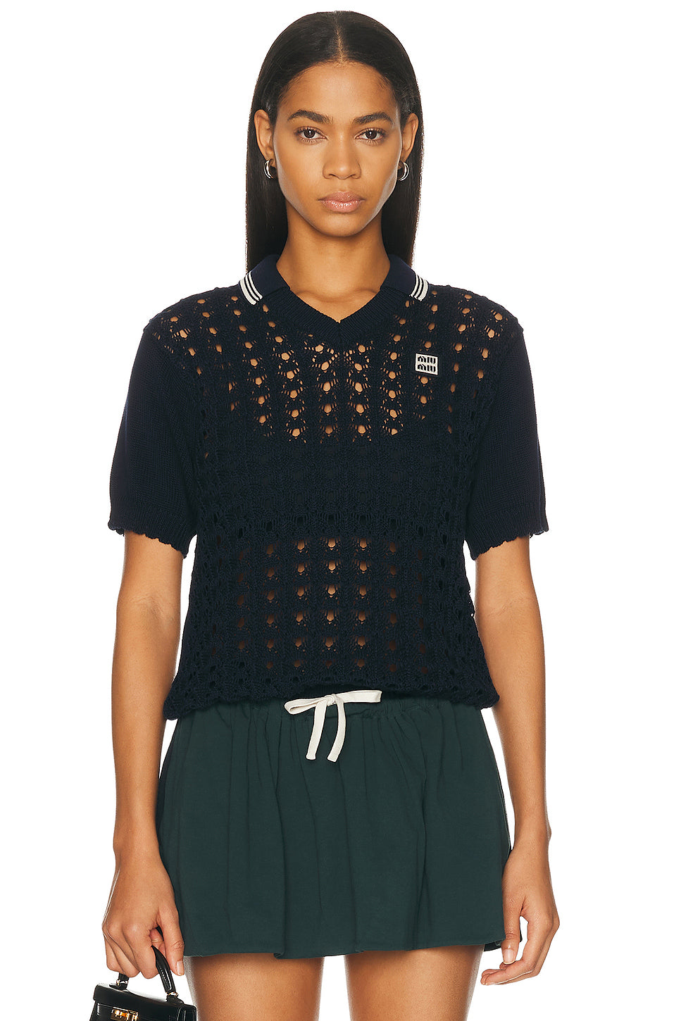 Crochet Polo Top