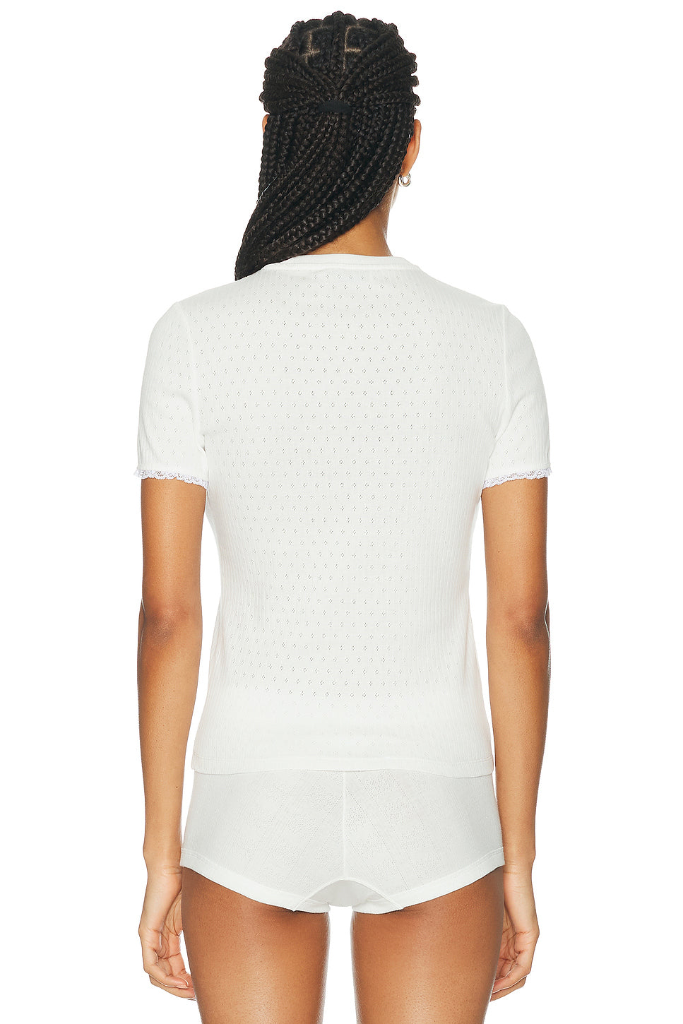 Pointelle Top