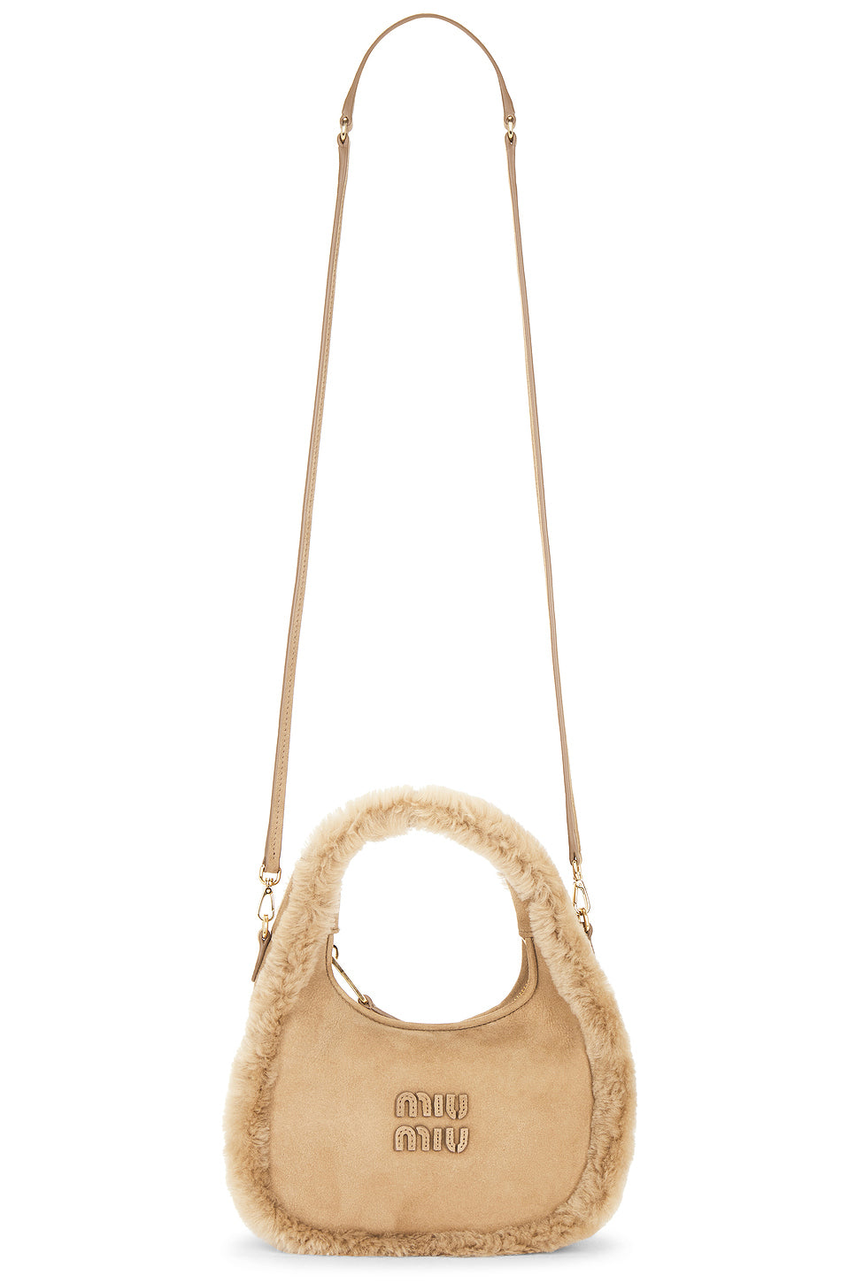 Wander Camoscio Shearling Bag
