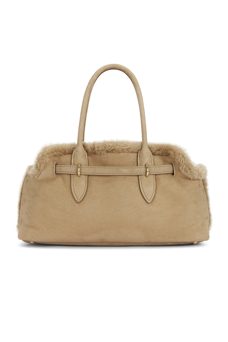 Aventure Camoscio Shearling Bag