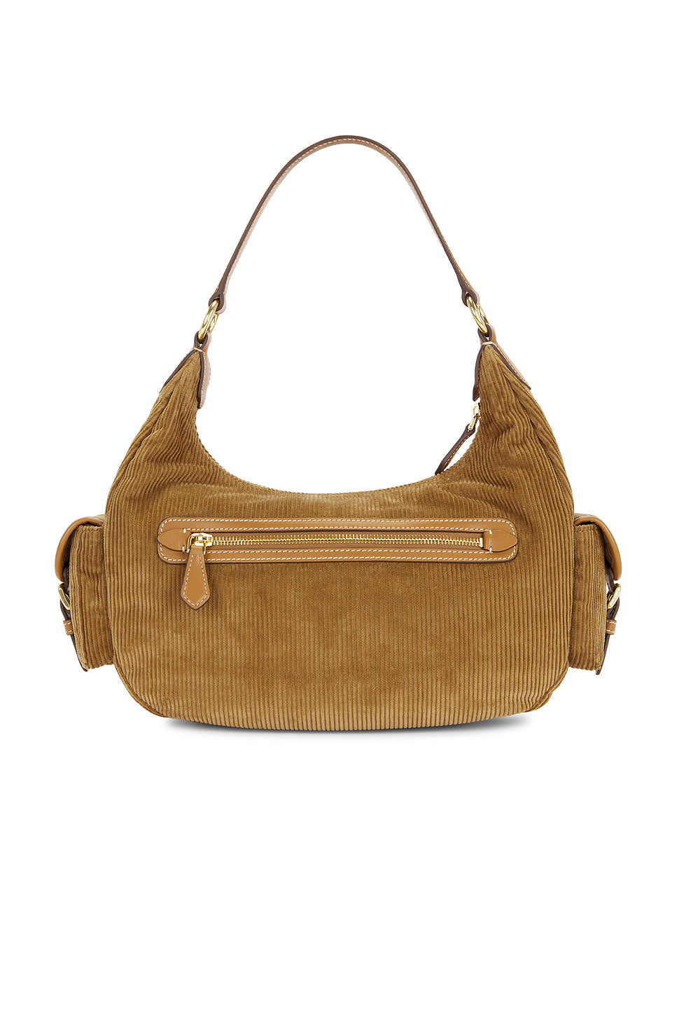 Velluto Righe Shoulder Bag
