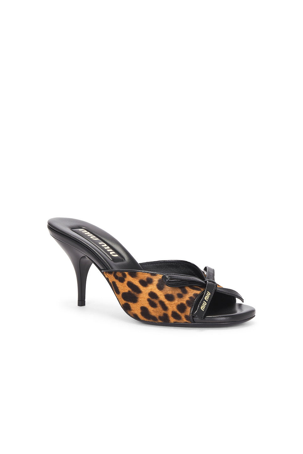 Leopard Mule Sandal