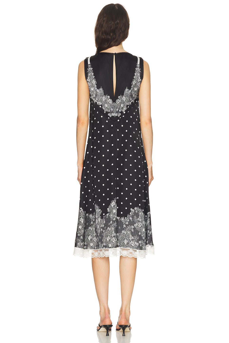 Trompe L'oeil Slip Midi Dress