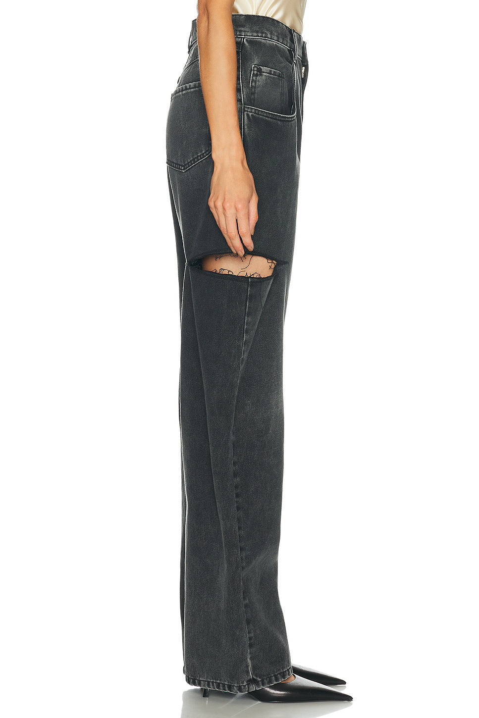 Cut Out Barrel Leg