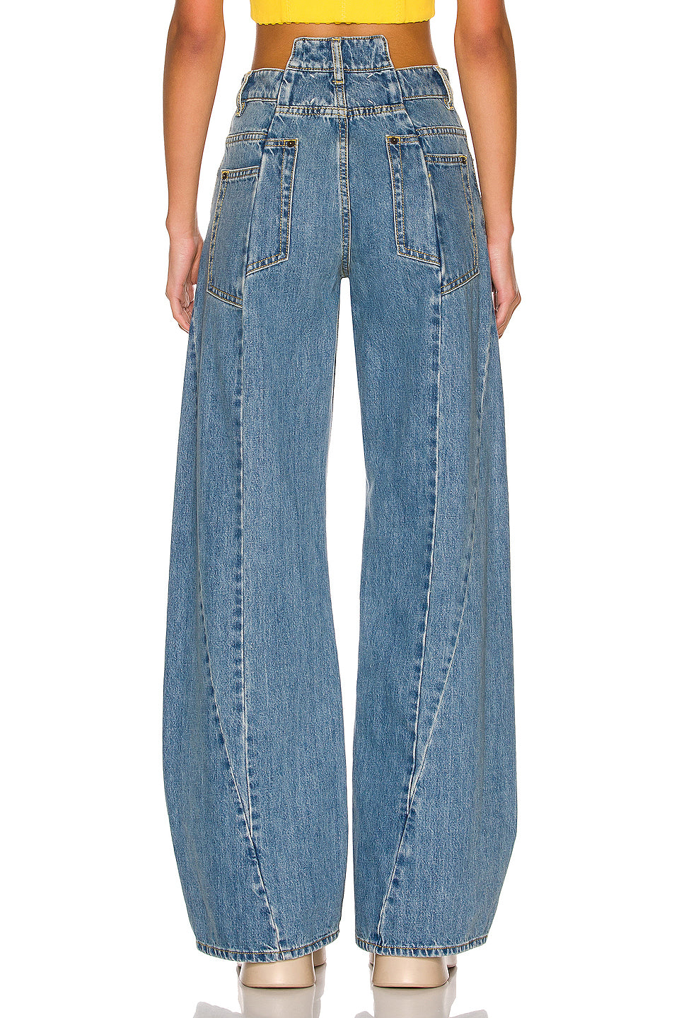5 Pocket Wide Leg Jean