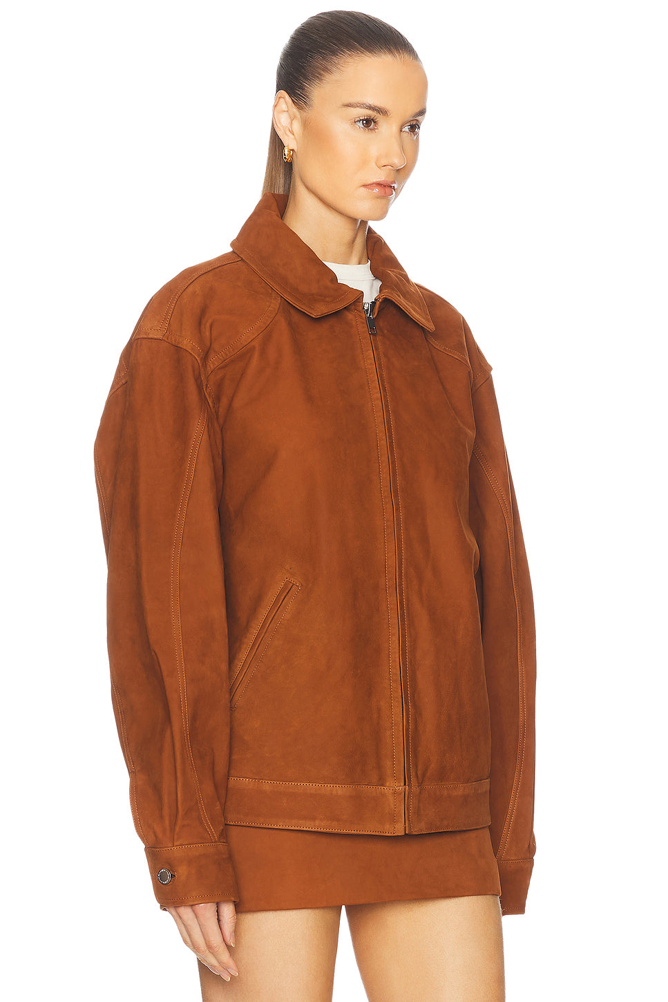 Suede Tall Boy Jacket