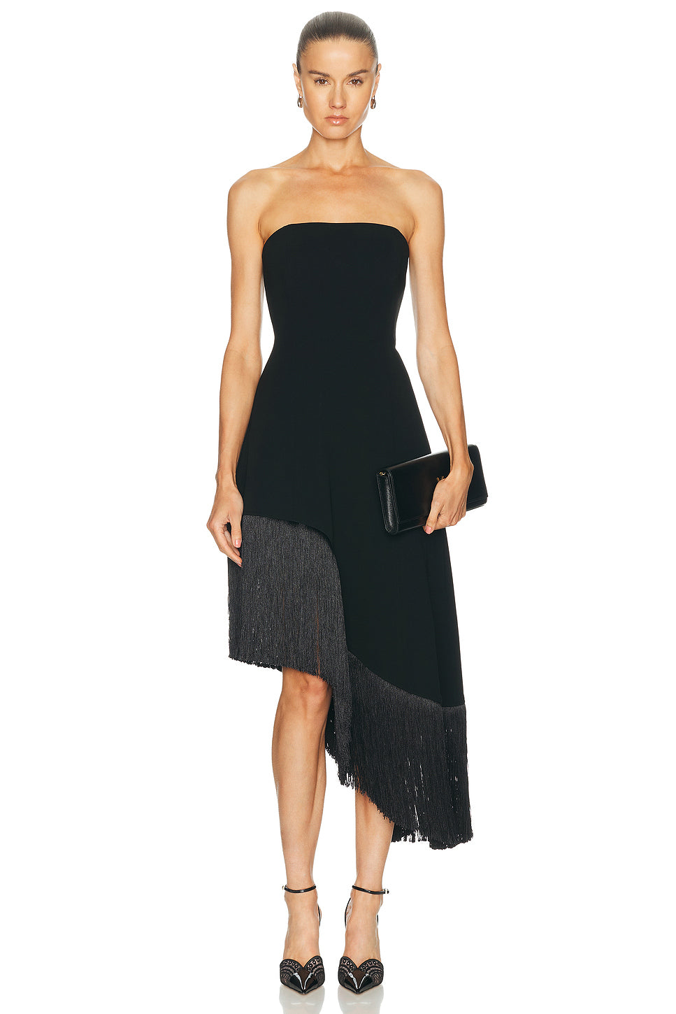 Nara Fringe Midi Dress
