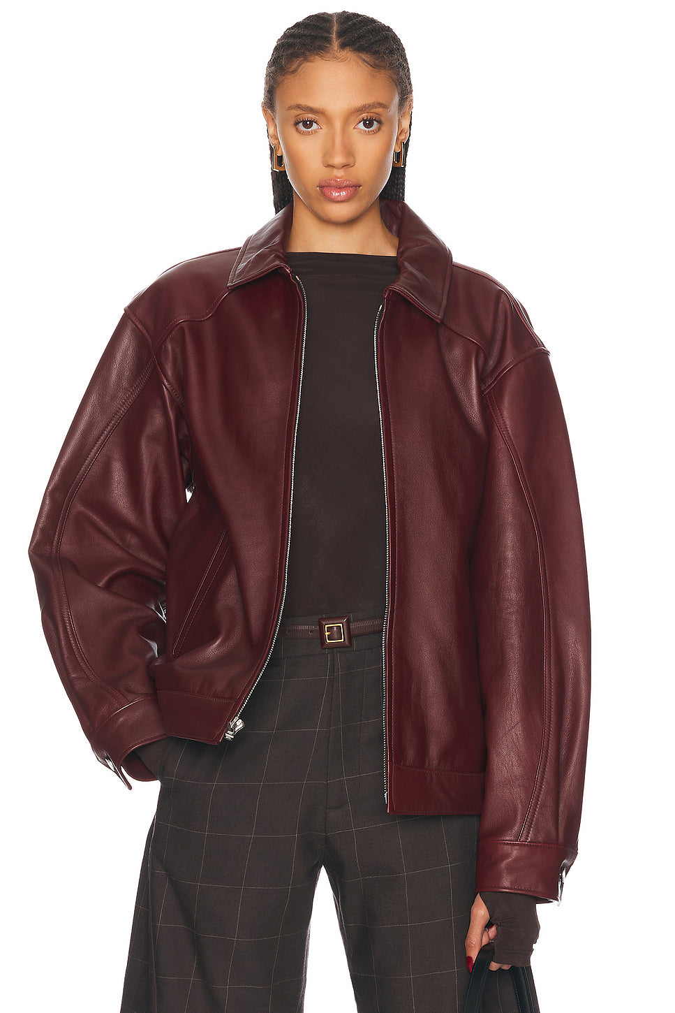 Leather Tall Boy Jacket