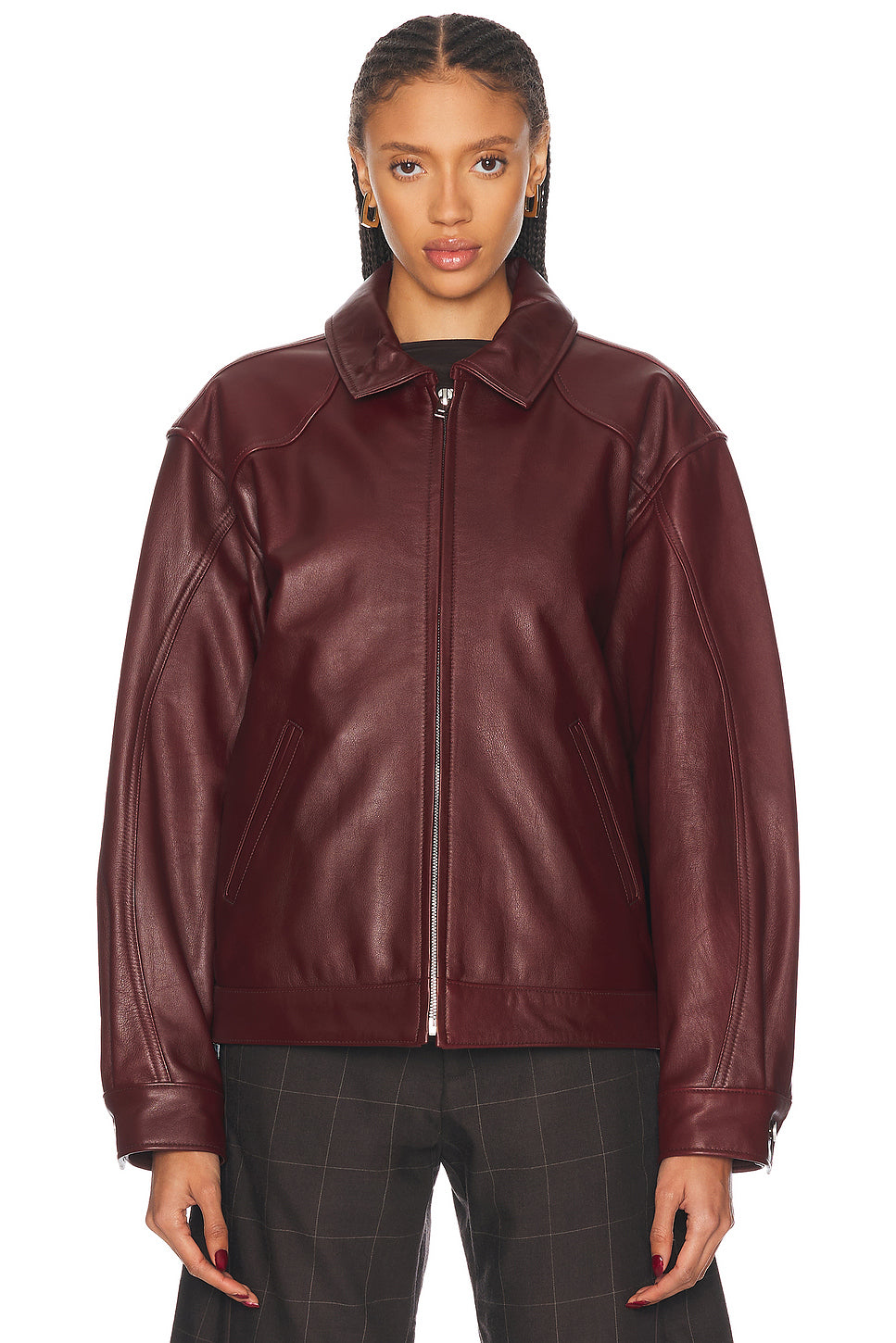 Leather Tall Boy Jacket