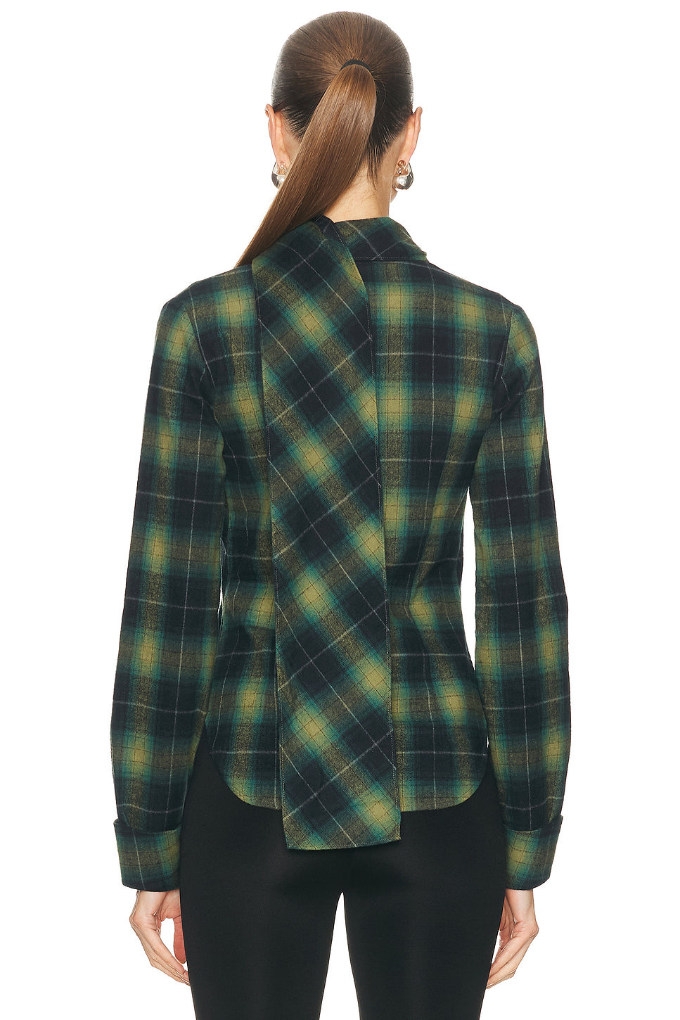Iris Scarf Shirt