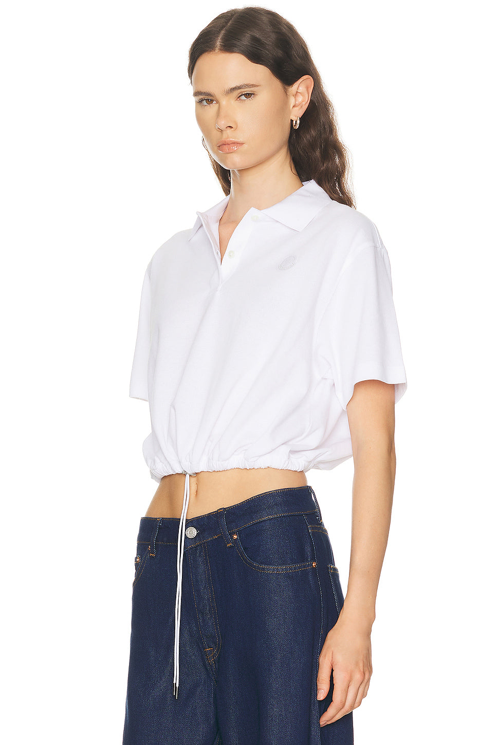 Cinched Polo Top