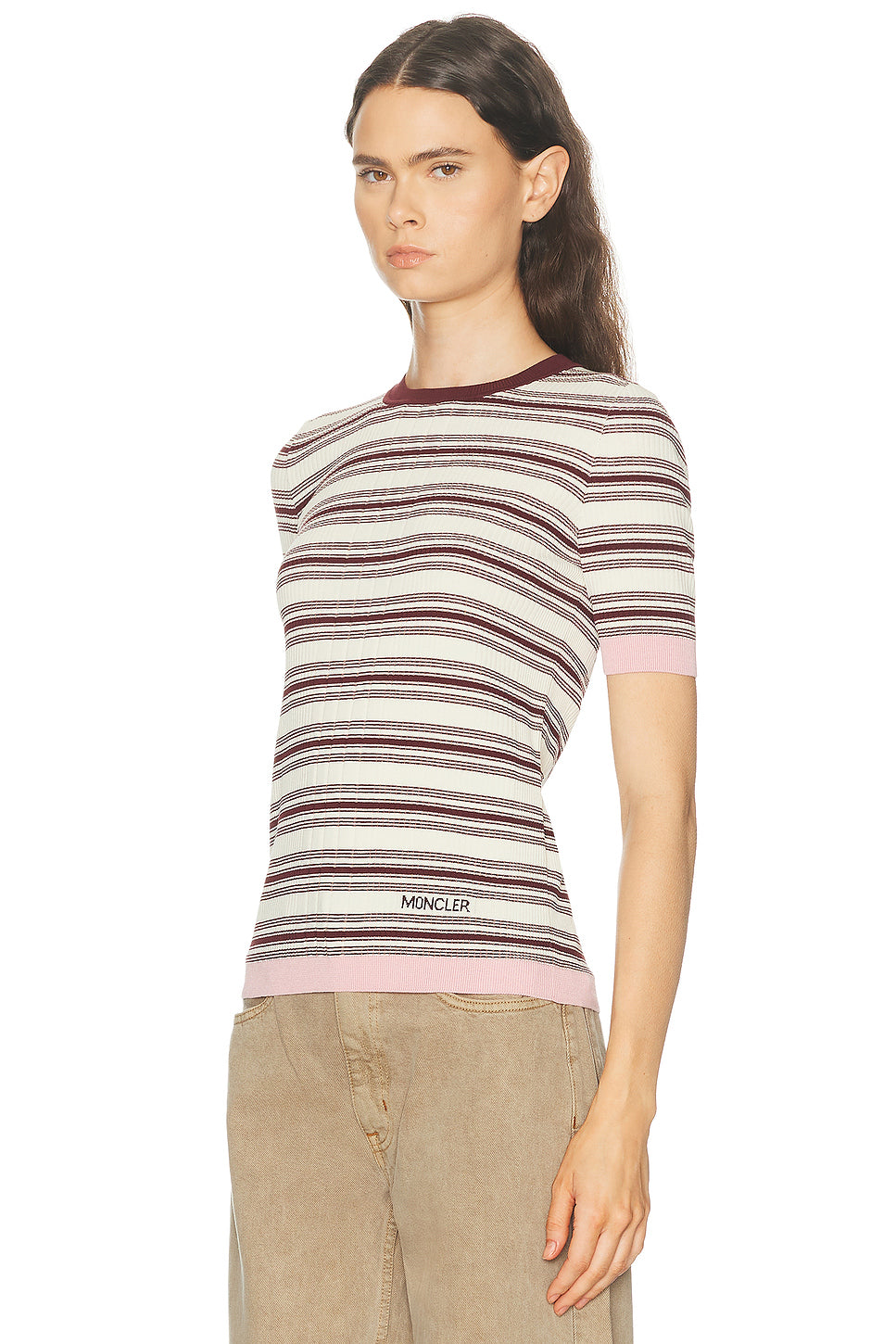 Short Sleeve Knit Top