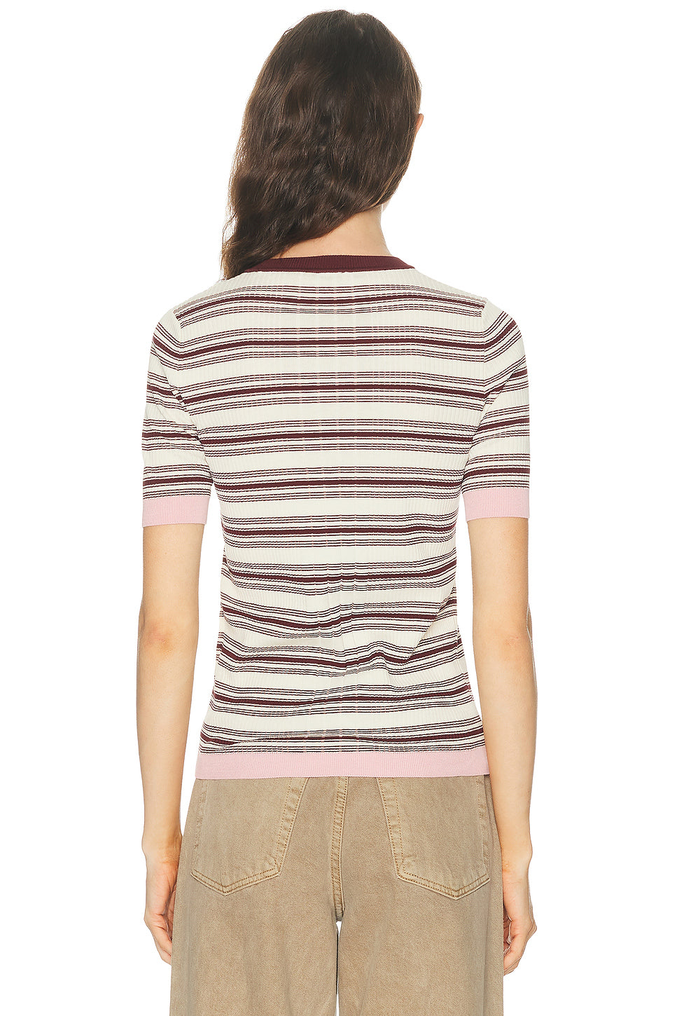Short Sleeve Knit Top