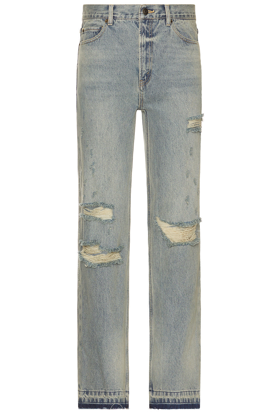 Distressed Denim Jeans