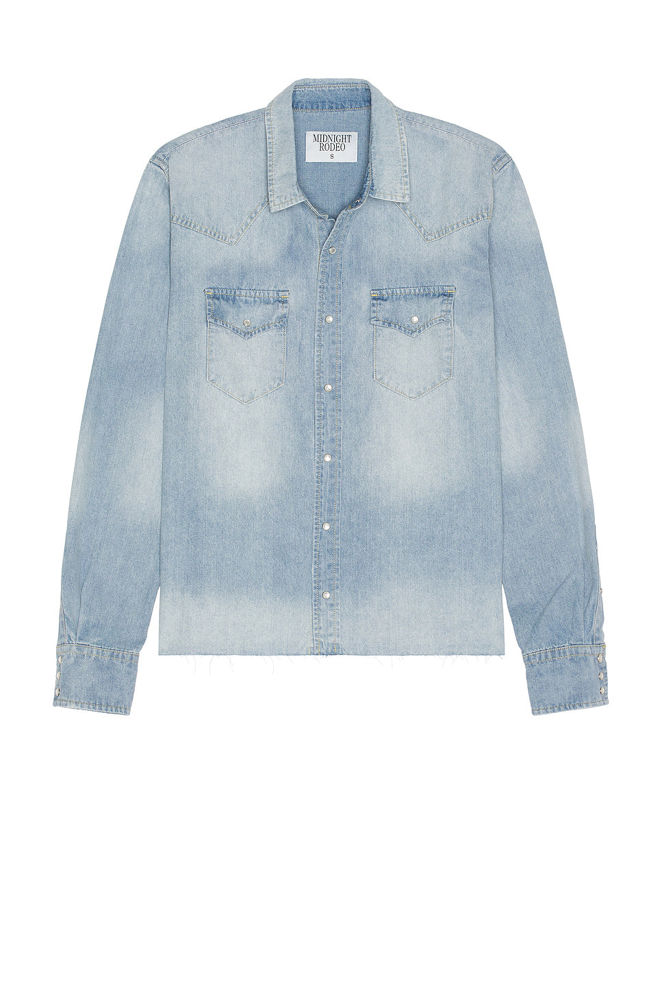 Distressed Denim Shirt