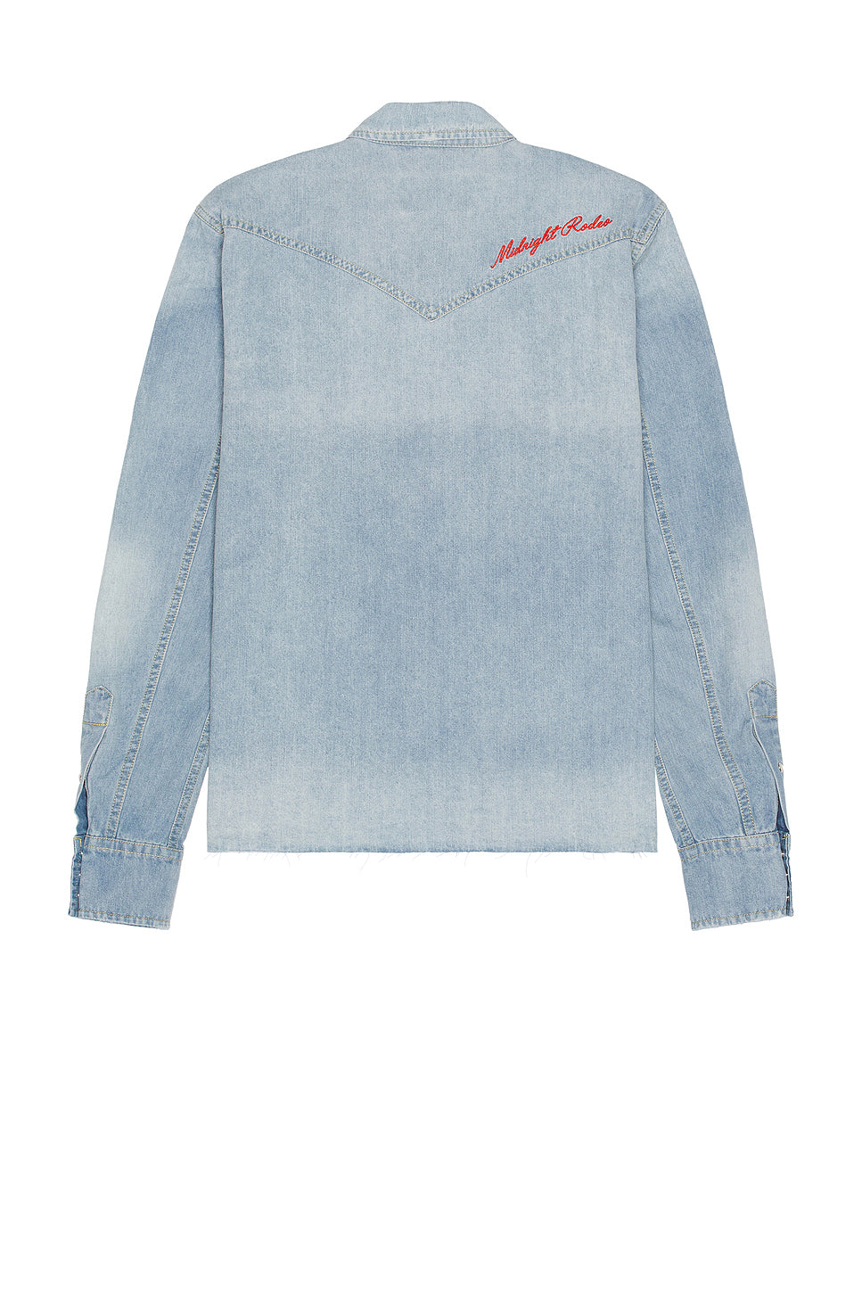 Distressed Denim Shirt