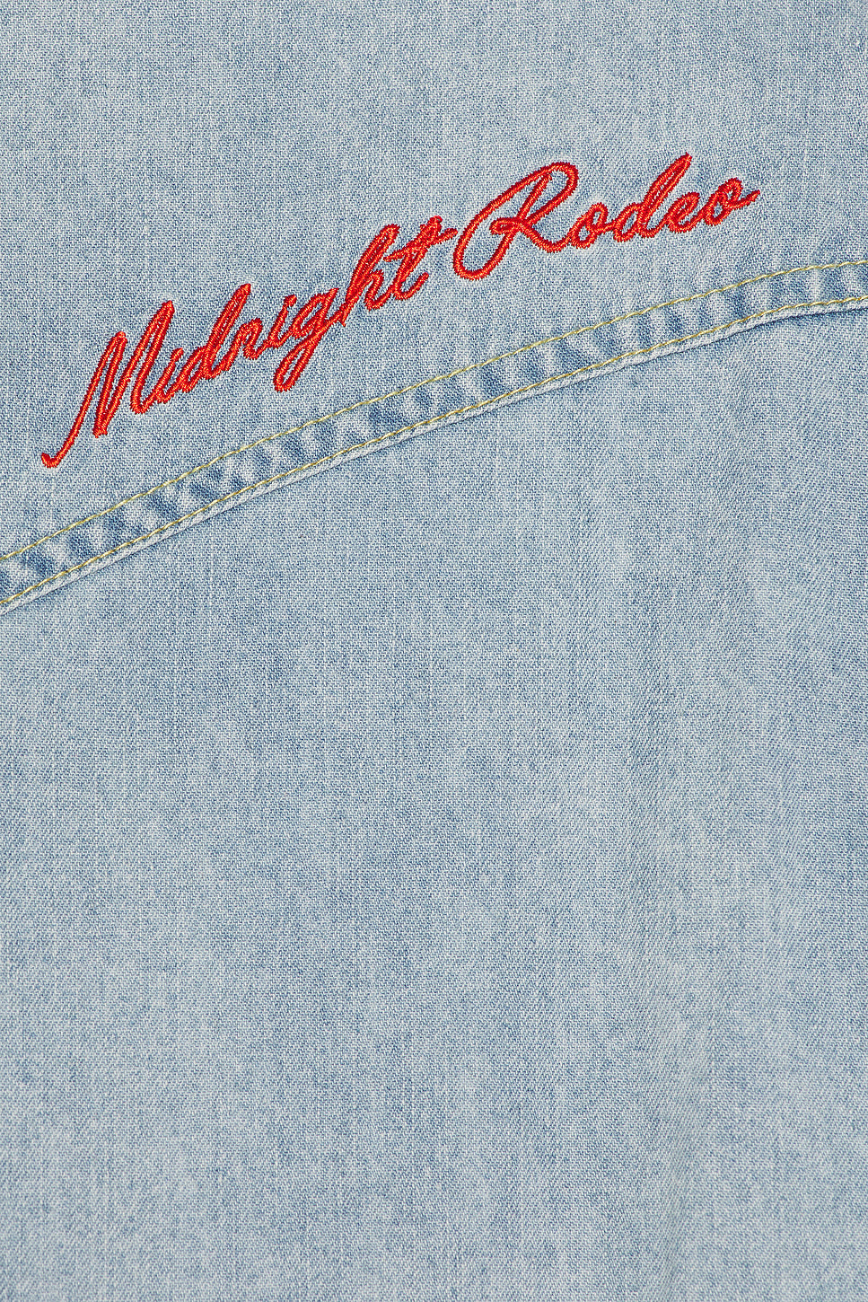 Distressed Denim Shirt