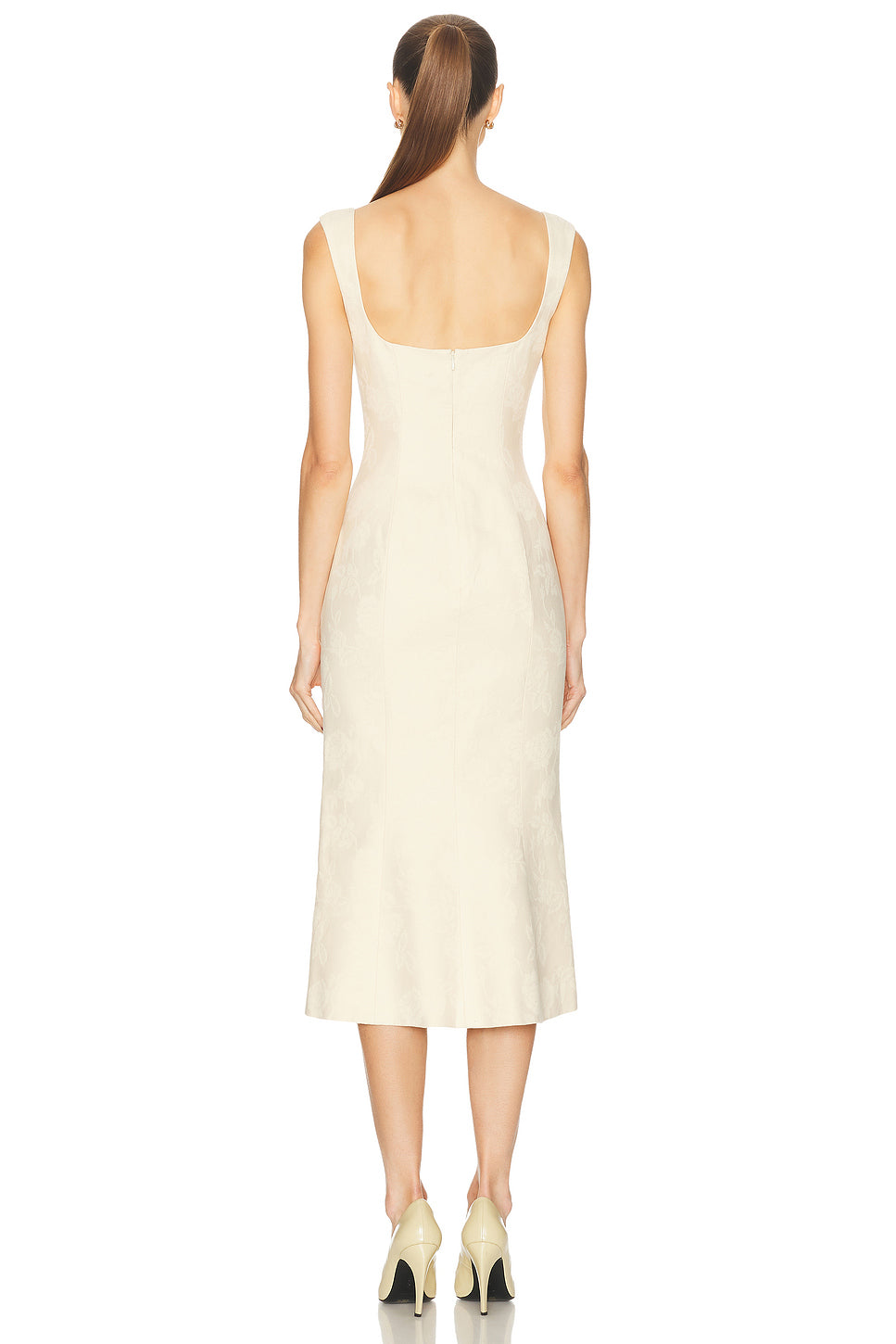 Ingenue Lady Length Dress in Butter