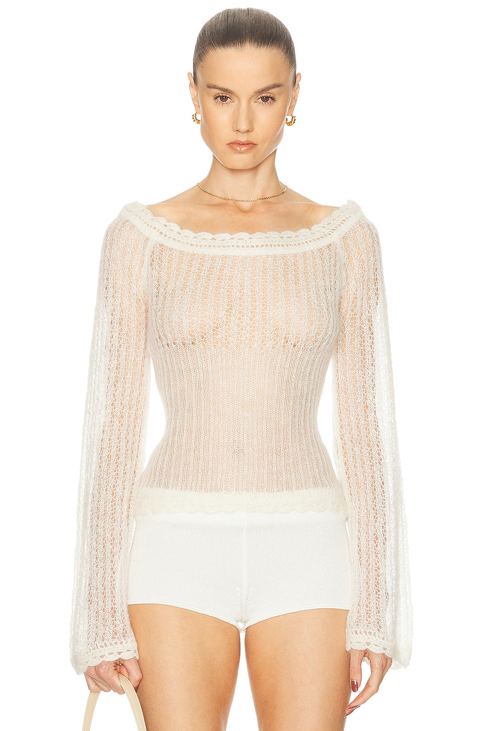 Little Lamb Top in Creme