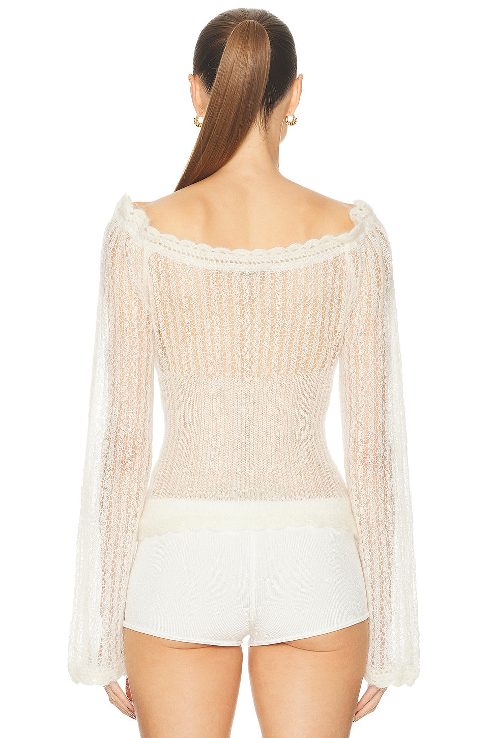 Little Lamb Top in Creme