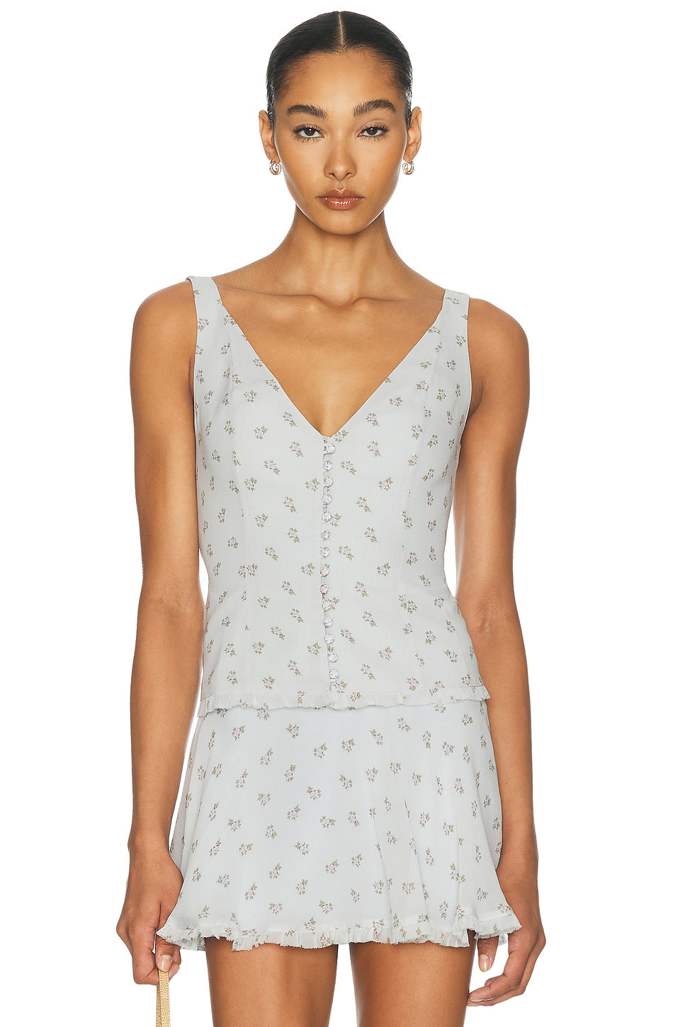 Blueberry Buttercream Vest Top
