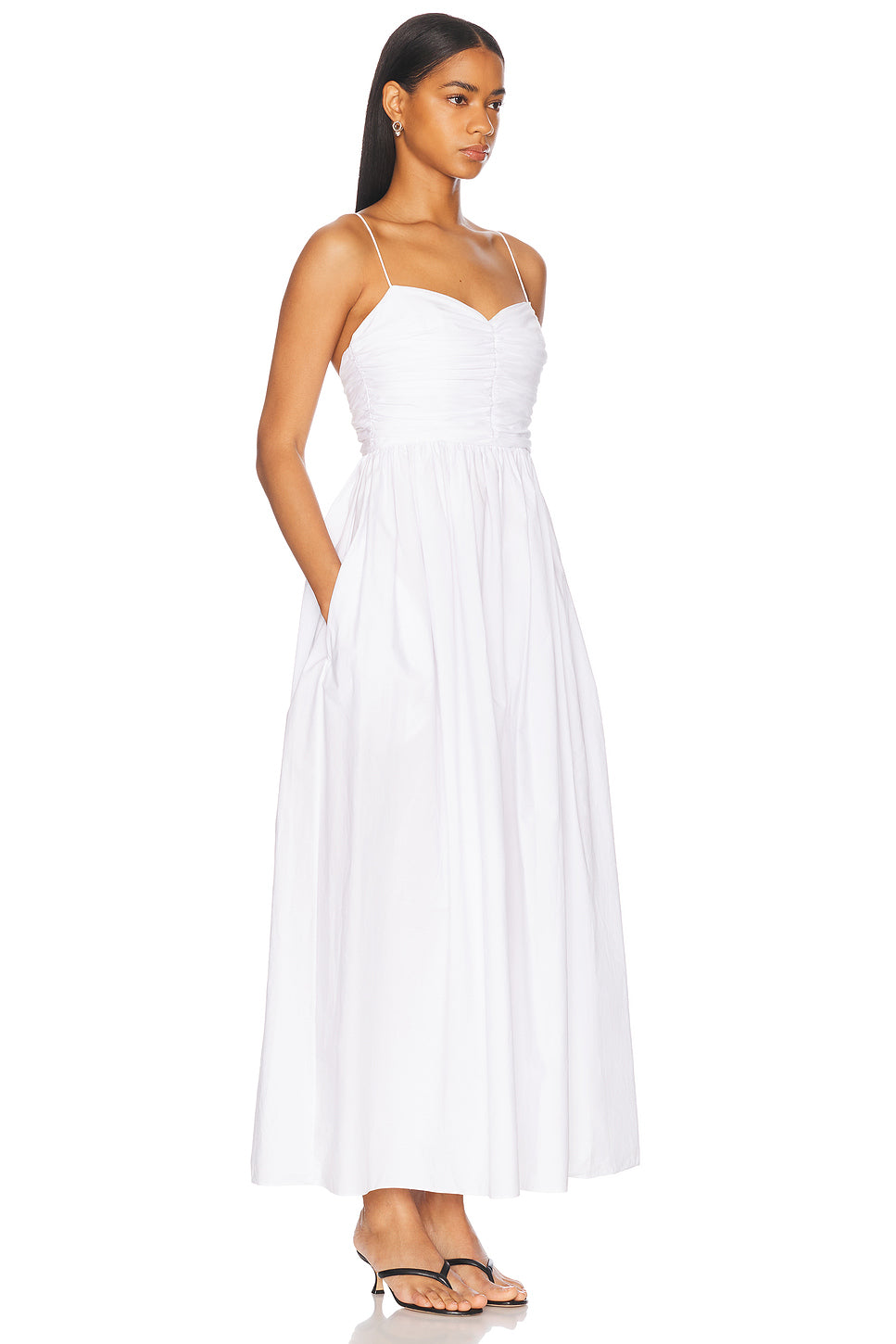 Gathered Bodice Dress