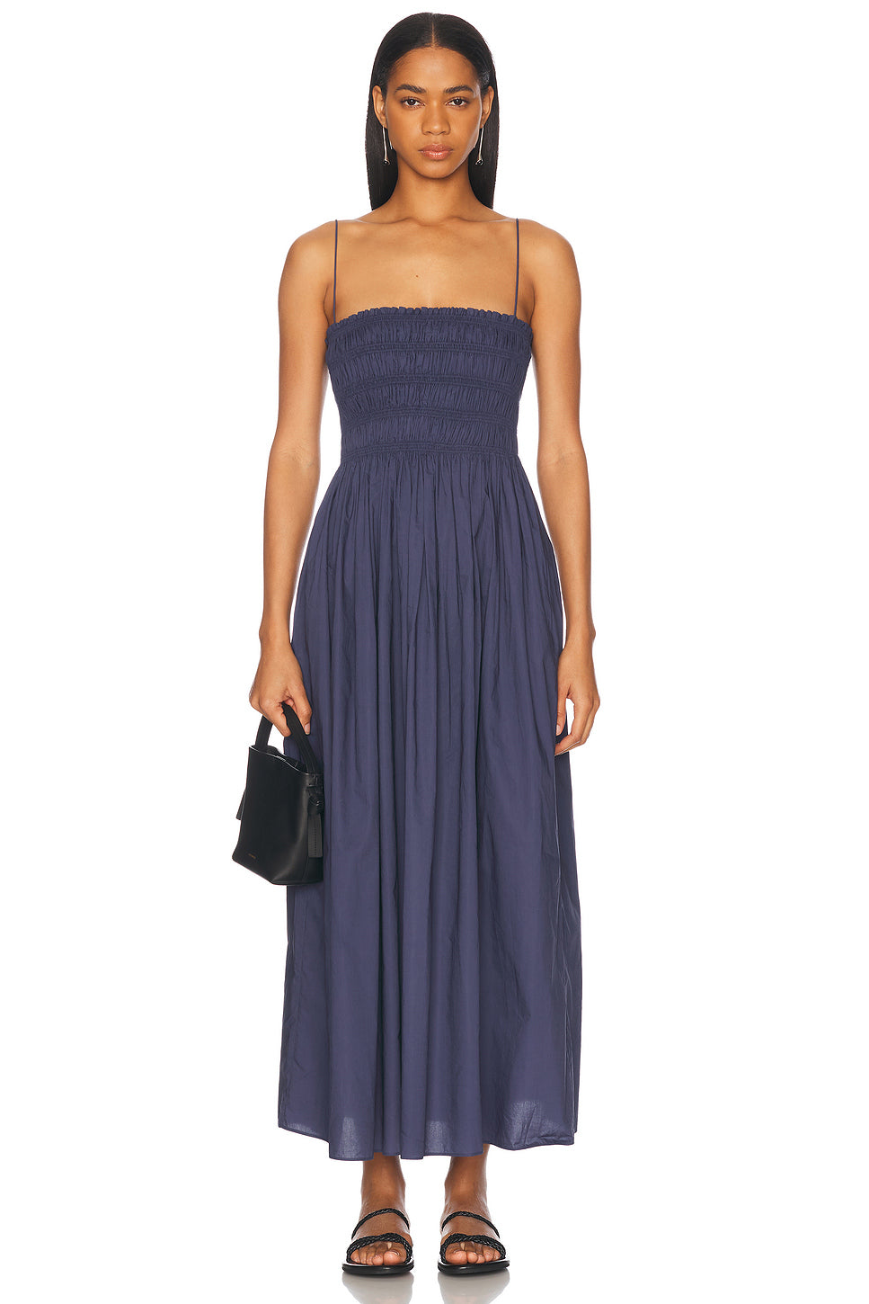 Shirred Bodice Dress