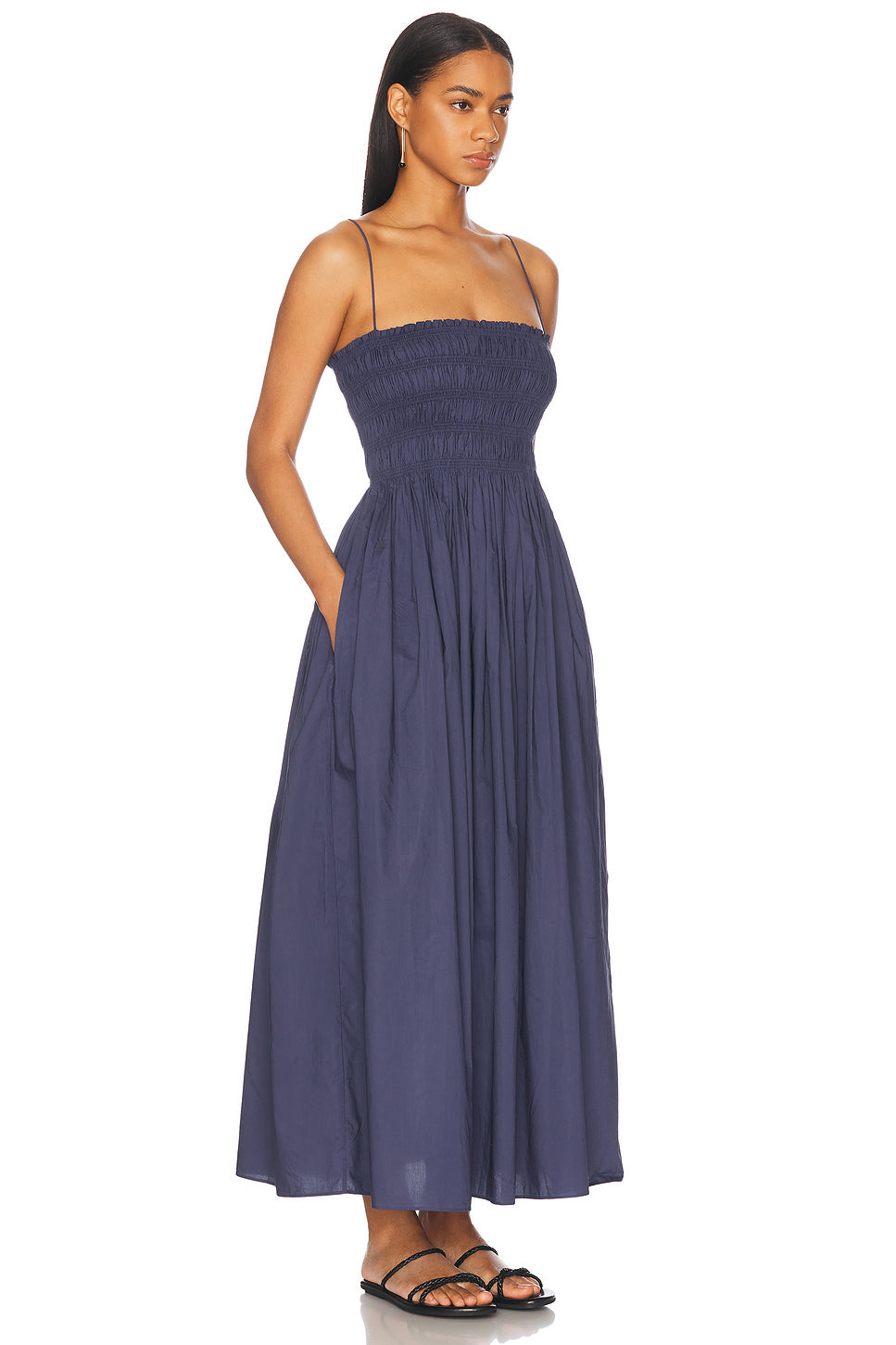 Shirred Bodice Dress