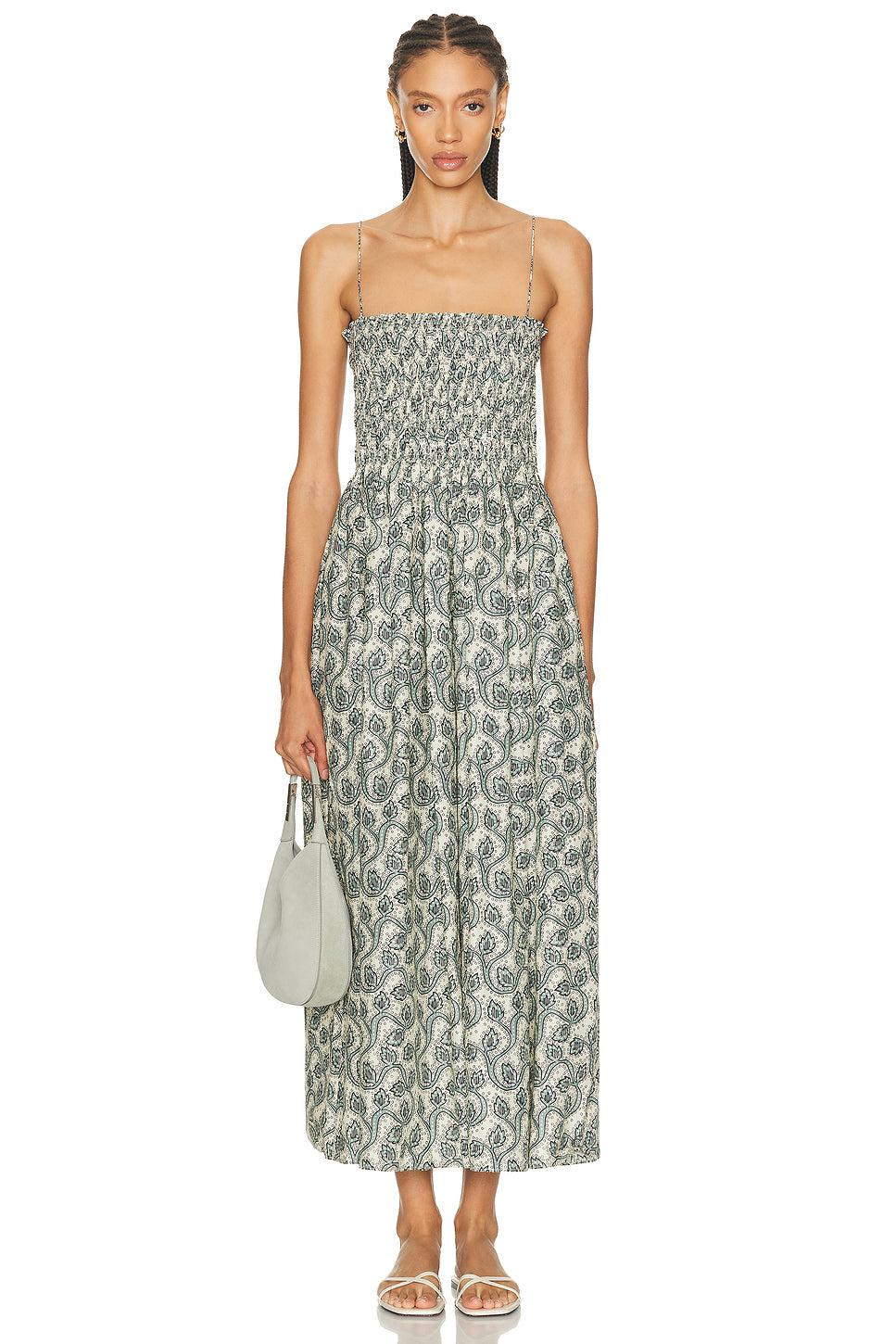 Shirred Bodice Dress