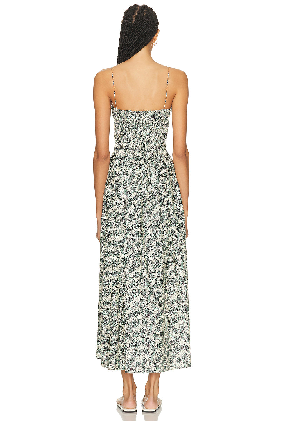 Shirred Bodice Dress