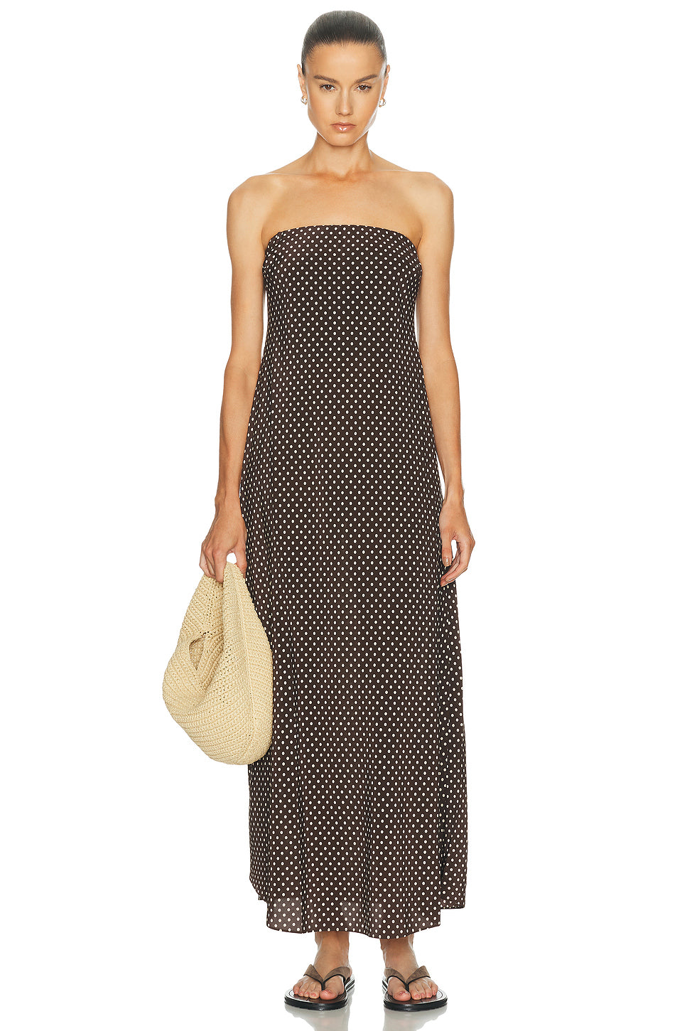 Bias Column Dress