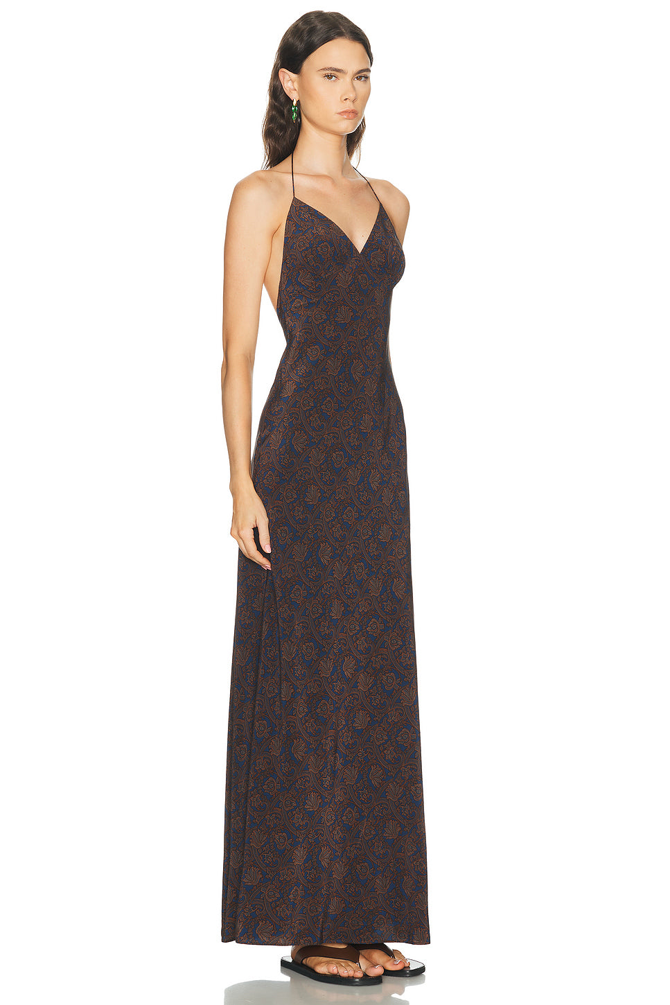 Low Back Halter Dress