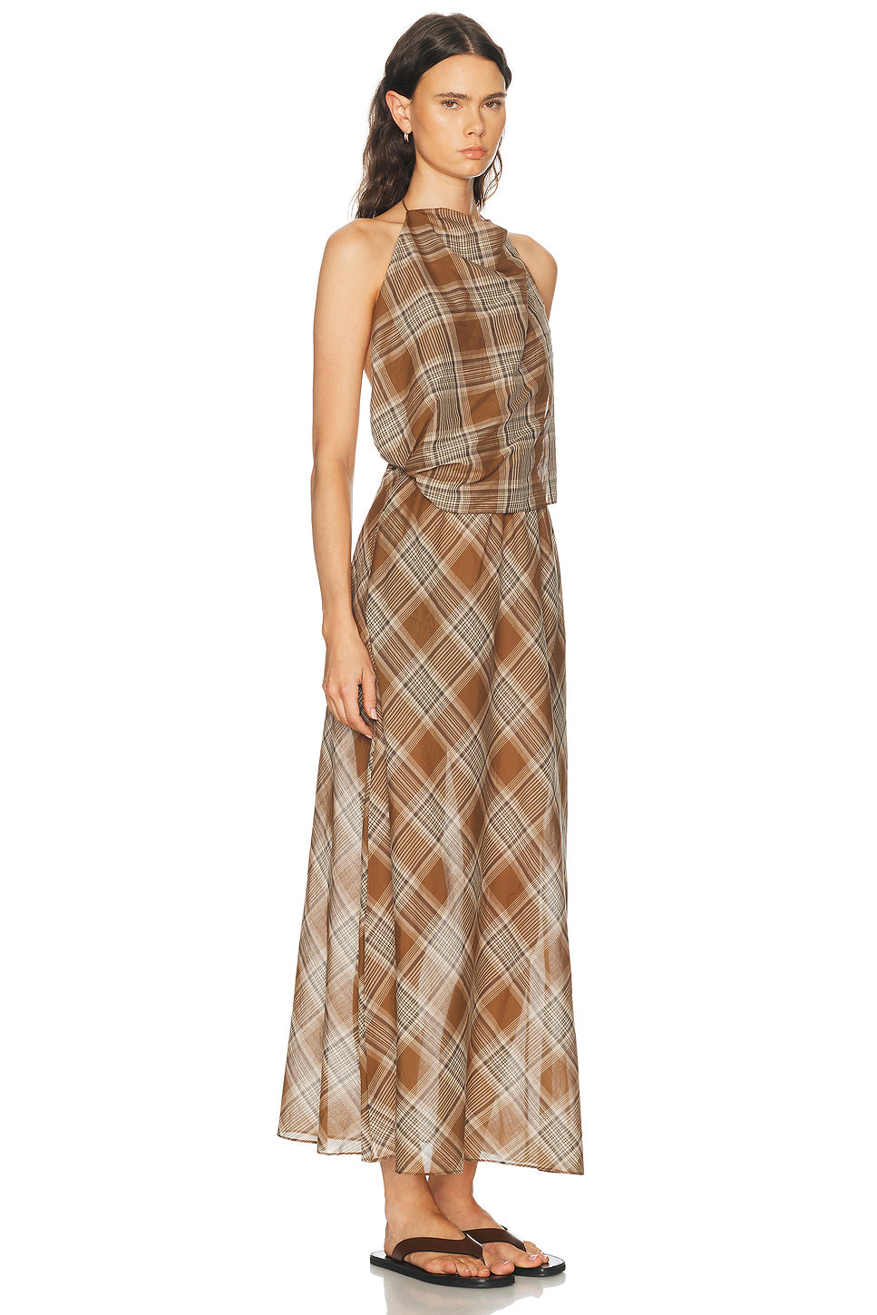 Layered Halter Dress