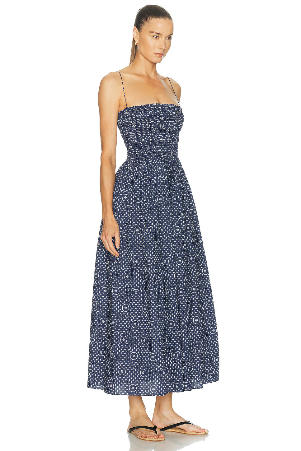Shirred Bodice Dress
