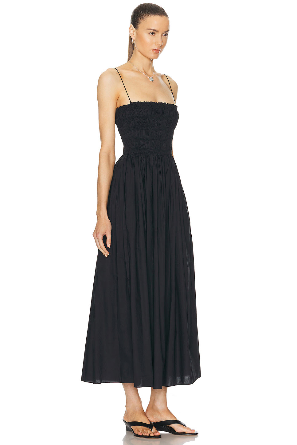 Shirred Bodice Dress