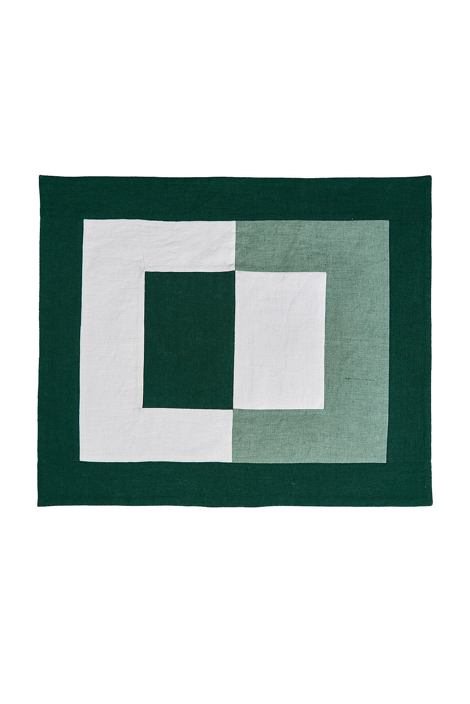 Linen Embroidered Placemats Set Of 4