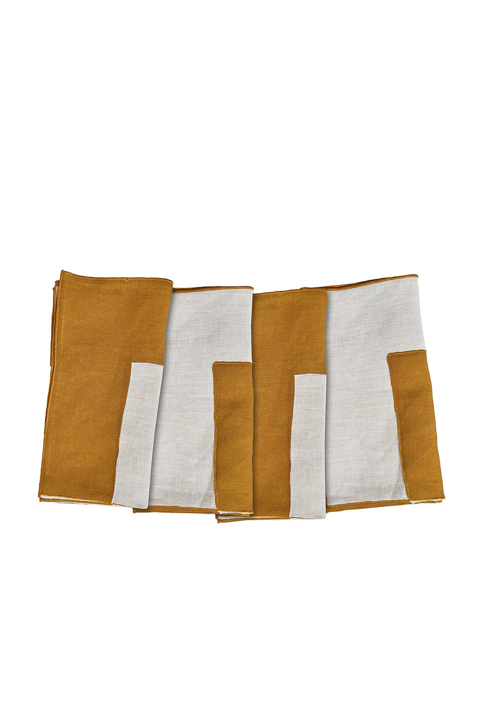 Linen Embroidered Napkins Set Of 4