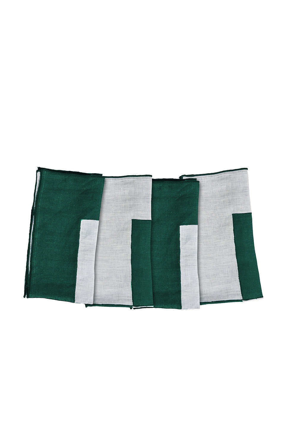 Linen Embroidered Napkins Set Of 4