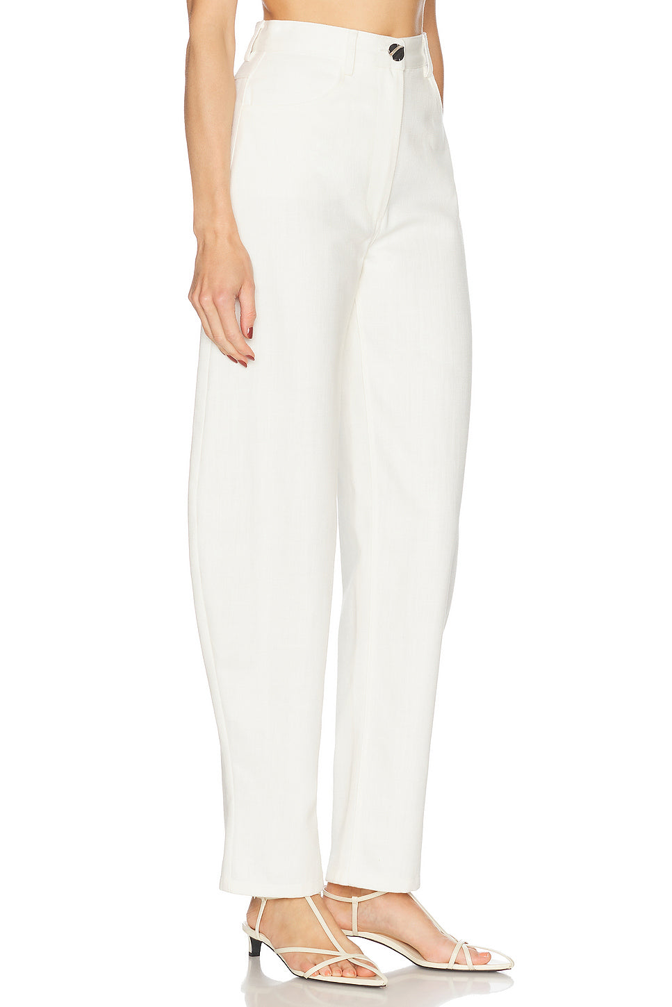 High Waist Barrel Leg Jeans