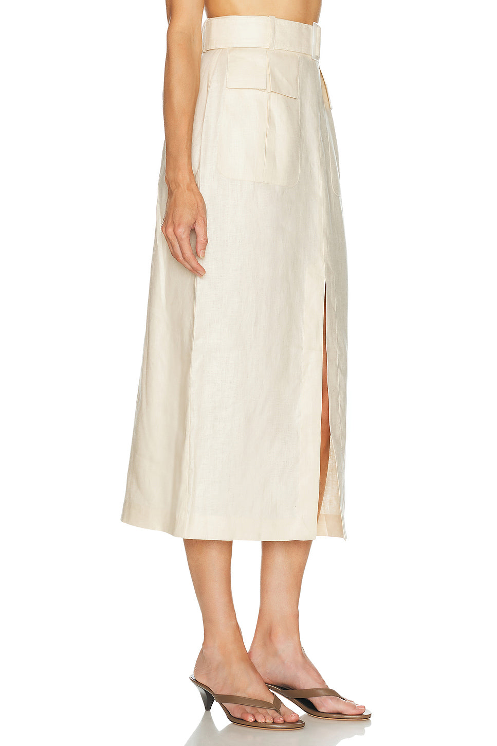Cargo Midi Skirt