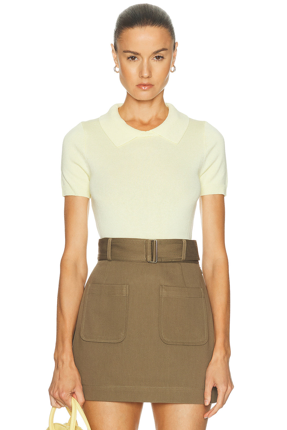 Knit Collared Tee