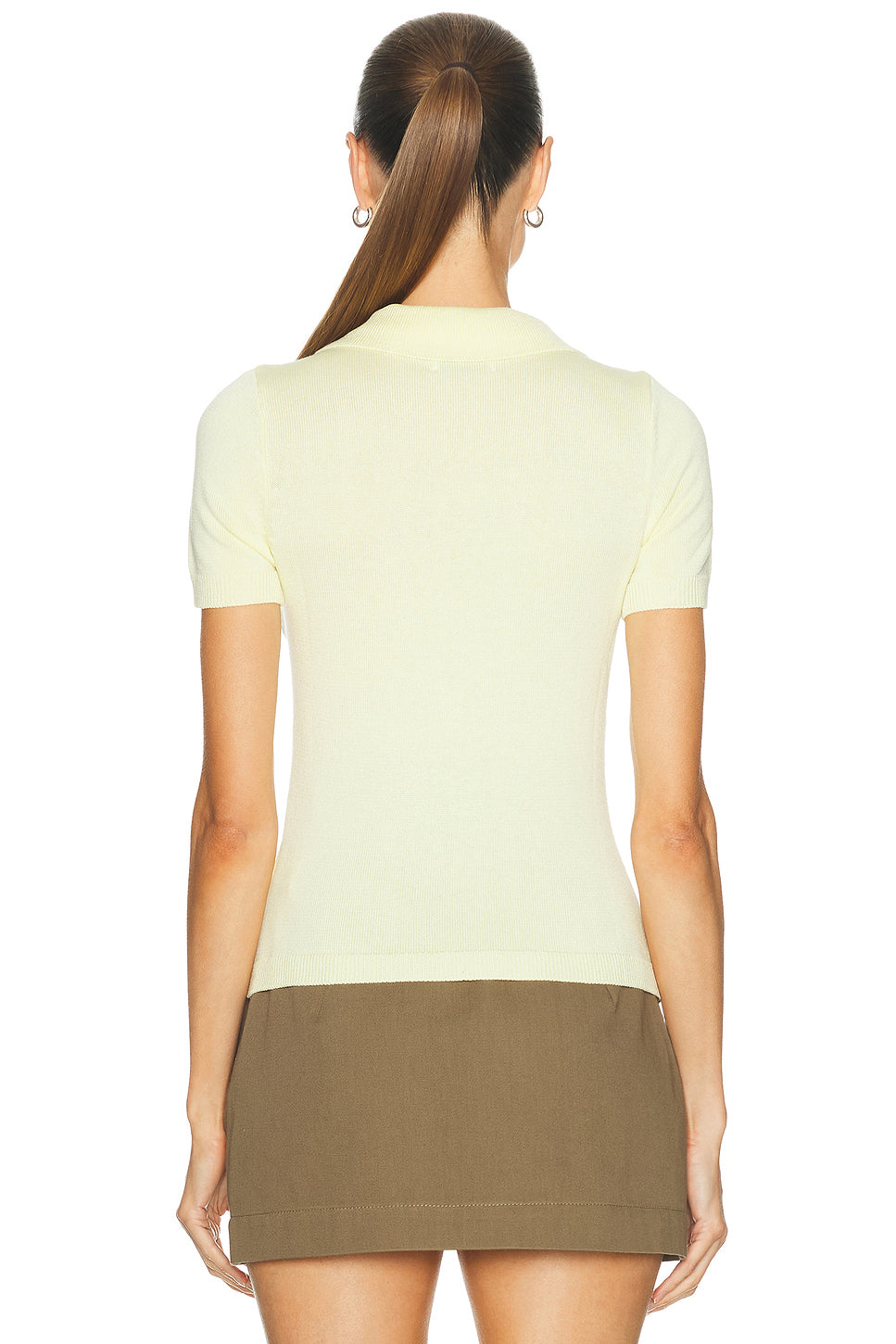 Knit Collared Tee