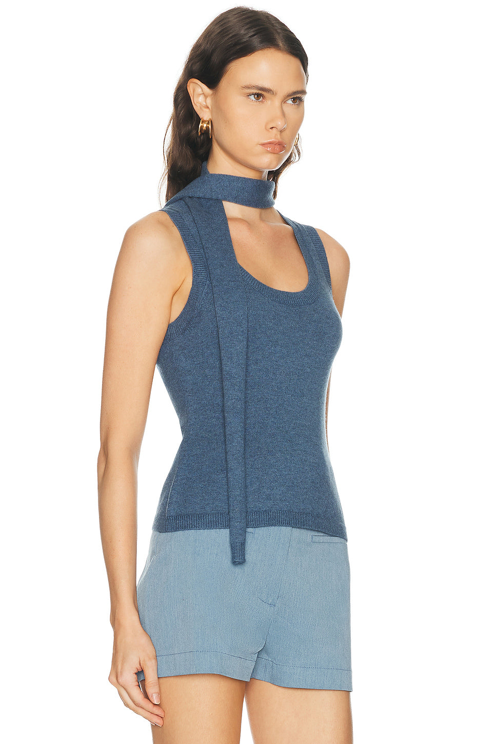 Scarf Tank Top
