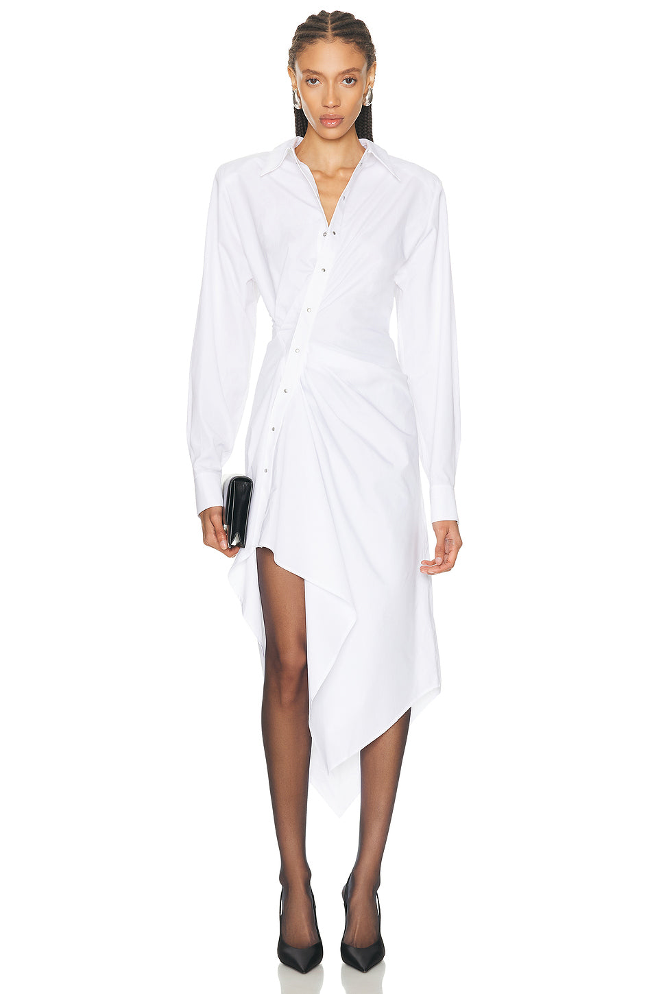 Asymmetrical Shirt Dress