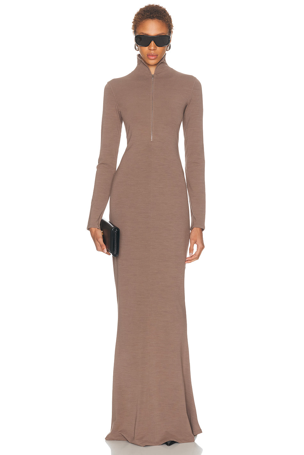 Column Jersey Dress