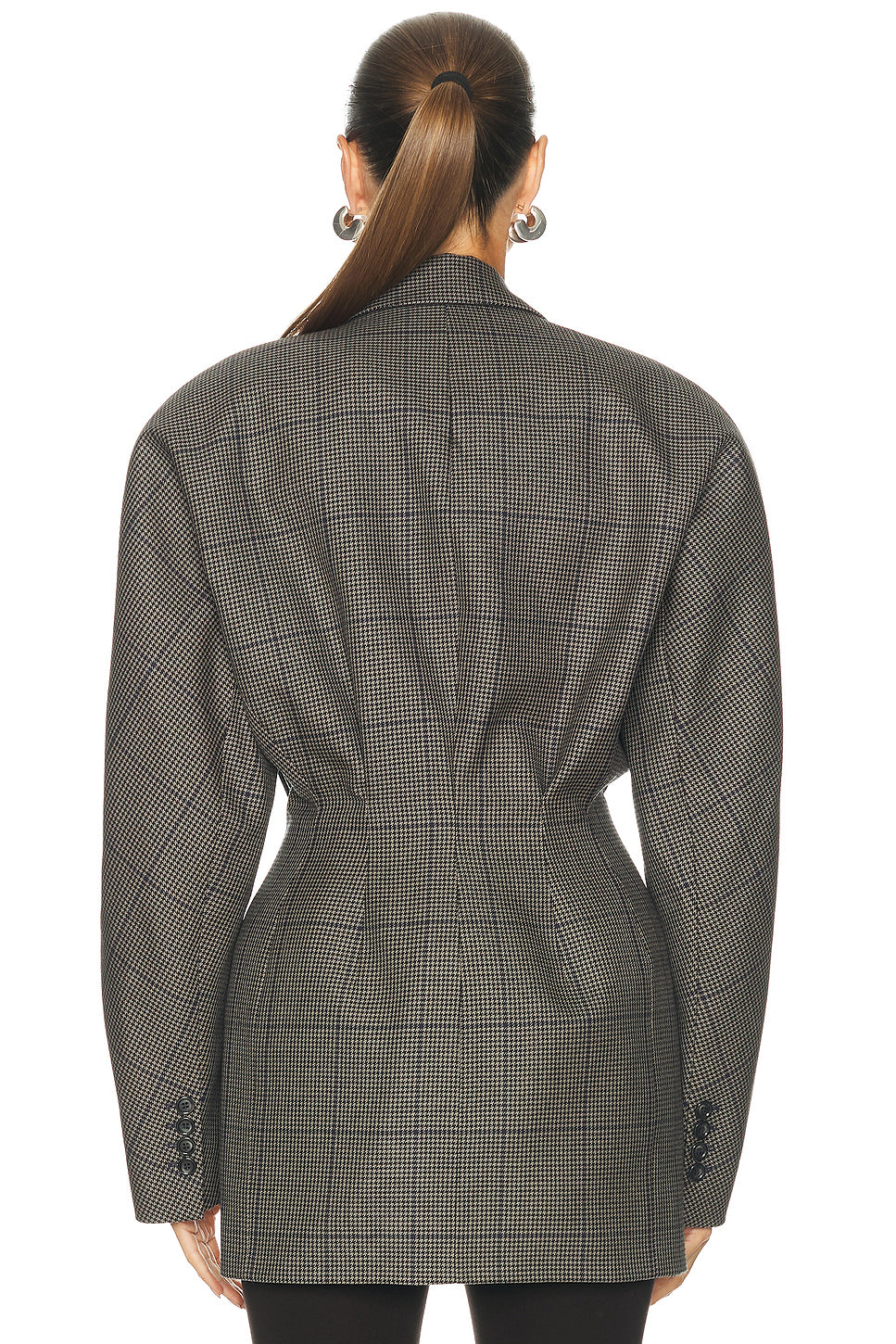 Grid Wool Jacket